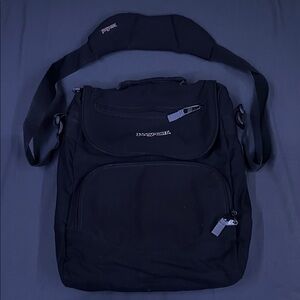 JanSport Black Backpack for Men